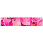 Geometric Magenta Garden Flano Scarf (Small)  Front