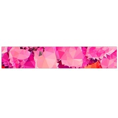 Geometric Magenta Garden Flano Scarf (large) 