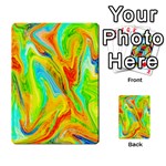 Happy Multicolor Painting Multi-purpose Cards (Rectangle)  Front 9