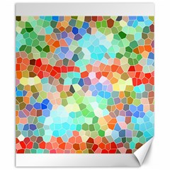 Colorful Mosaic  Canvas 20  X 24  