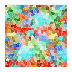 Colorful Mosaic  Medium Glasses Cloth (2-side) by designworld65