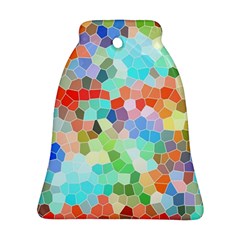 Colorful Mosaic  Ornament (bell)  by designworld65