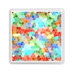 Colorful Mosaic  Memory Card Reader (Square) 