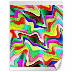 Irritation Colorful Dream Canvas 36  X 48   by designworld65