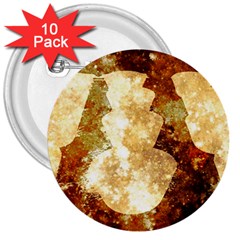 Sparkling Lights 3  Buttons (10 pack) 