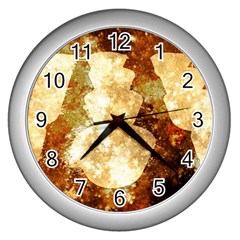 Sparkling Lights Wall Clocks (silver)  by yoursparklingshop