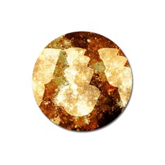 Sparkling Lights Magnet 3  (Round)