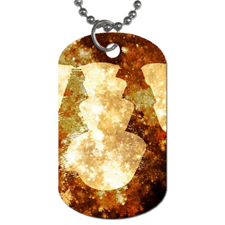 Sparkling Lights Dog Tag (Two Sides)