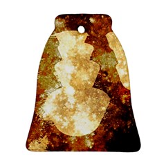 Sparkling Lights Bell Ornament (2 Sides)