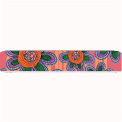 Colorful Floral Dream Small Bar Mats by DanaeStudio