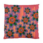 Colorful Floral Dream Standard Cushion Case (Two Sides) Front