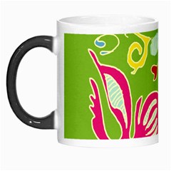 Green Organic Abstract Morph Mugs