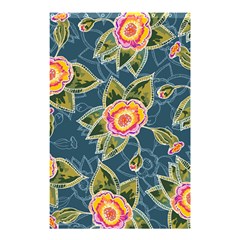 Floral Fantsy Pattern Shower Curtain 48  X 72  (small)  by DanaeStudio