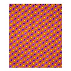 Vibrant Retro Diamond Pattern Shower Curtain 60  X 72  (medium) 