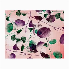 Spiral Eucalyptus Leaves Small Glasses Cloth