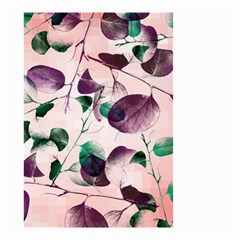 Spiral Eucalyptus Leaves Small Garden Flag (two Sides) by DanaeStudio