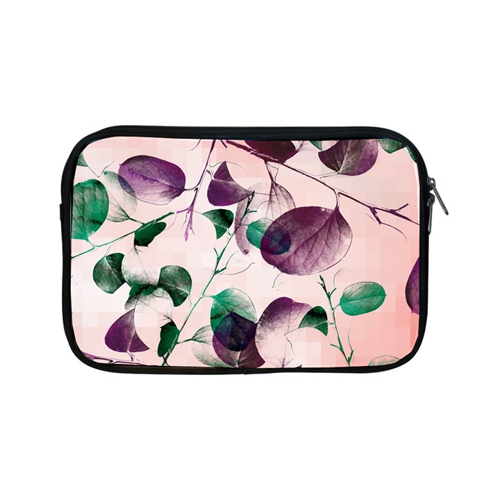 Spiral Eucalyptus Leaves Apple iPad Mini Zipper Cases