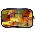 Indian Summer Funny Check Toiletries Bags 2-Side Front