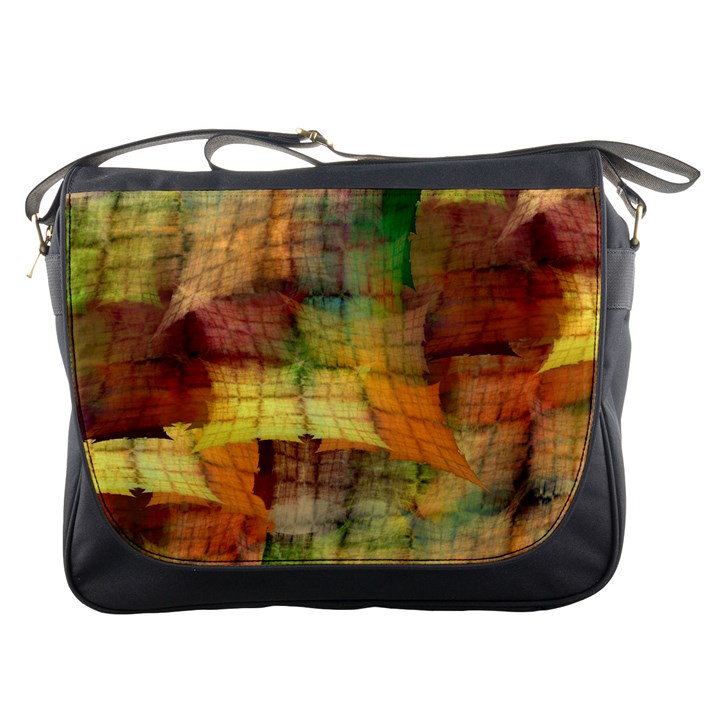 Indian Summer Funny Check Messenger Bags