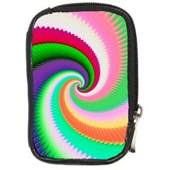 Colorful Spiral Dragon Scales   Compact Camera Cases by designworld65