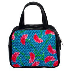 Carnations Classic Handbags (2 Sides) by DanaeStudio