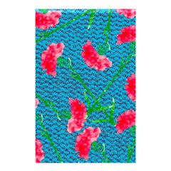 Carnations Shower Curtain 48  x 72  (Small) 