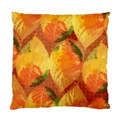 Fall Colors Leaves Pattern Standard Cushion Case (one Side)