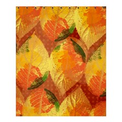 Fall Colors Leaves Pattern Shower Curtain 60  X 72  (medium) 