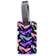 Colorful High Heels Pattern Luggage Tags (one Side) 