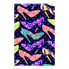 Colorful High Heels Pattern Shower Curtain 48  X 72  (small)  by DanaeStudio