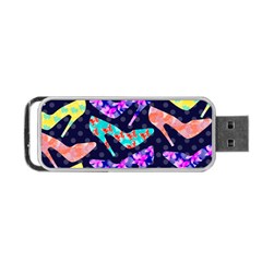 Colorful High Heels Pattern Portable Usb Flash (two Sides) by DanaeStudio