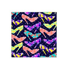 Colorful High Heels Pattern Satin Bandana Scarf by DanaeStudio