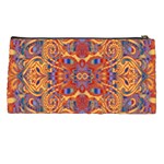 Oriental Watercolor Ornaments Kaleidoscope Mosaic Pencil Cases Back