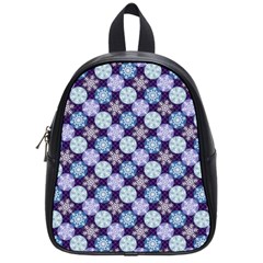 Snowflakes Pattern School Bags (small) 
