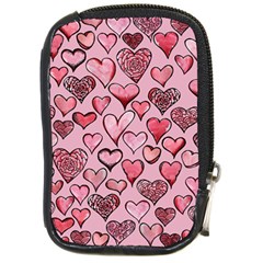 Artistic Valentine Hearts Compact Camera Cases by BubbSnugg