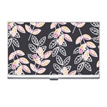 Winter Beautiful Foliage  Business Card Holders Front