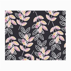 Winter Beautiful Foliage  Small Glasses Cloth (2-side) by DanaeStudio