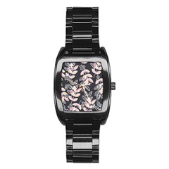 Winter Beautiful Foliage  Stainless Steel Barrel Watch by DanaeStudio