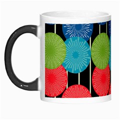 Vibrant Retro Pattern Morph Mugs by DanaeStudio