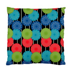 Vibrant Retro Pattern Standard Cushion Case (two Sides) by DanaeStudio