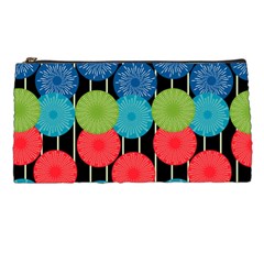 Vibrant Retro Pattern Pencil Cases by DanaeStudio