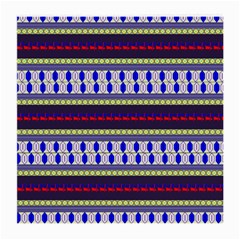 Colorful Retro Geometric Pattern Medium Glasses Cloth by DanaeStudio