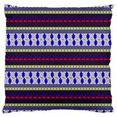 Colorful Retro Geometric Pattern Standard Flano Cushion Case (one Side) by DanaeStudio