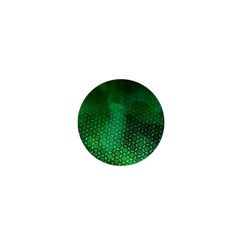 Ombre Green Abstract Forest 1  Mini Magnets by DanaeStudio