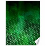 Ombre Green Abstract Forest Canvas 12  x 16   11.86 x15.41  Canvas - 1