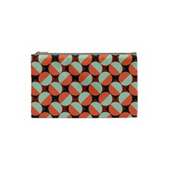 Modernist Geometric Tiles Cosmetic Bag (small)  by DanaeStudio