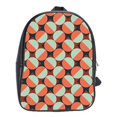 Modernist Geometric Tiles School Bags(large)  by DanaeStudio