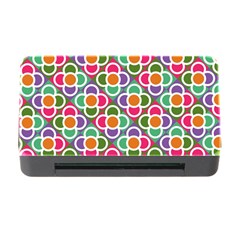 Modernist Floral Tiles Memory Card Reader With Cf by DanaeStudio