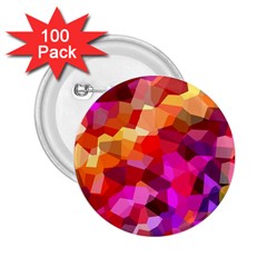 Geometric Fall Pattern 2 25  Buttons (100 Pack) 