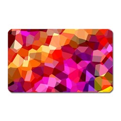 Geometric Fall Pattern Magnet (rectangular) by DanaeStudio